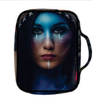 Native Indian Woman Portrait Print Front Pocket Bible Bag
