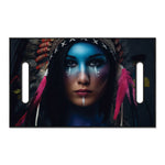 Native Indian Woman Portrait Print Golf Cart Seat Cover