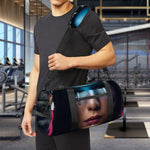 Native Indian Woman Portrait Print Gym Bag