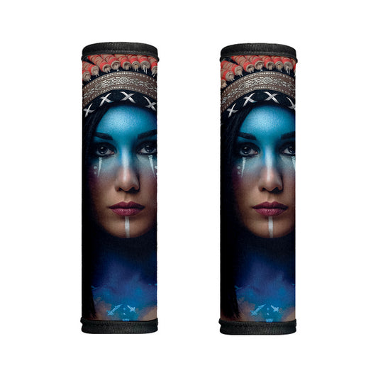 Native Indian Woman Portrait Print Handle Covers