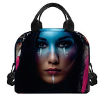 Native Indian Woman Portrait Print Insulated Lunch Bag