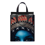 Native Indian Woman Portrait Print Insulated Lunch Tote