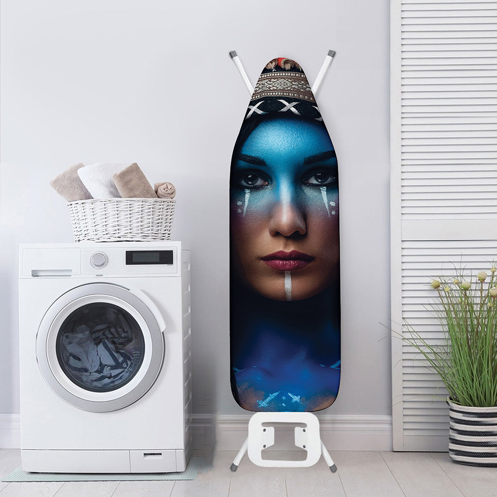Native Indian Woman Portrait Print Ironing Board Cover