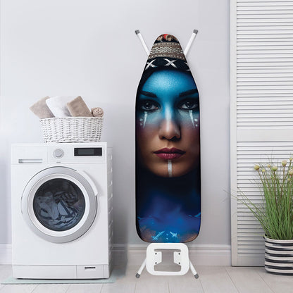 Native Indian Woman Portrait Print Ironing Board Cover
