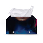 Native Indian Woman Portrait Print Leather Tissue Box Cover