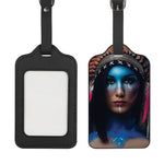 Native Indian Woman Portrait Print Luggage Tag
