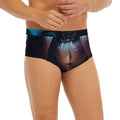 Native Indian Woman Portrait Print Men's Briefs