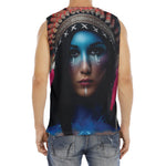 Native Indian Woman Portrait Print Men's Fitness Tank Top