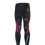 Native Indian Woman Portrait Print Men's leggings