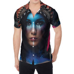 Native Indian Woman Portrait Print Men's Shirt