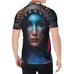 Native Indian Woman Portrait Print Men's Shirt