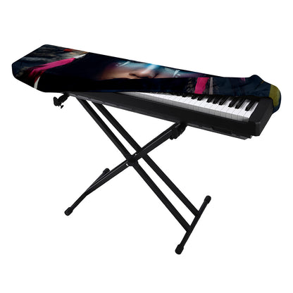 Native Indian Woman Portrait Print Piano Keyboard Cover