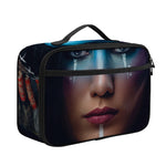 Native Indian Woman Portrait Print Portable Lunch Bag