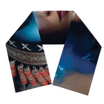 Native Indian Woman Portrait Print Scarf