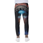 Native Indian Woman Portrait Print Scuba Joggers