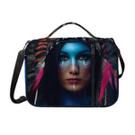 Native Indian Woman Portrait Print Shoulder Strap Bible Bag