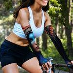 Native Indian Woman Portrait Print Sun Protection Arm Sleeves