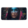 Native Indian Woman Portrait Print Towel