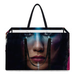 Native Indian Woman Portrait Print Utility Tote Bag