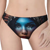 Native Indian Woman Portrait Print Women's Thong