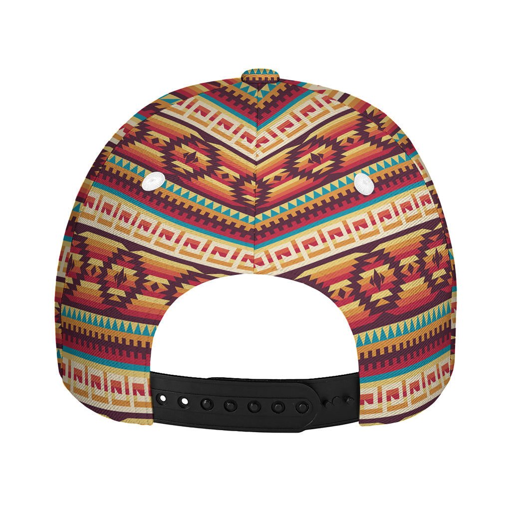 Native Inspired Pattern Print Baseball Cap