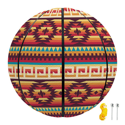 Native Inspired Pattern Print Basketball