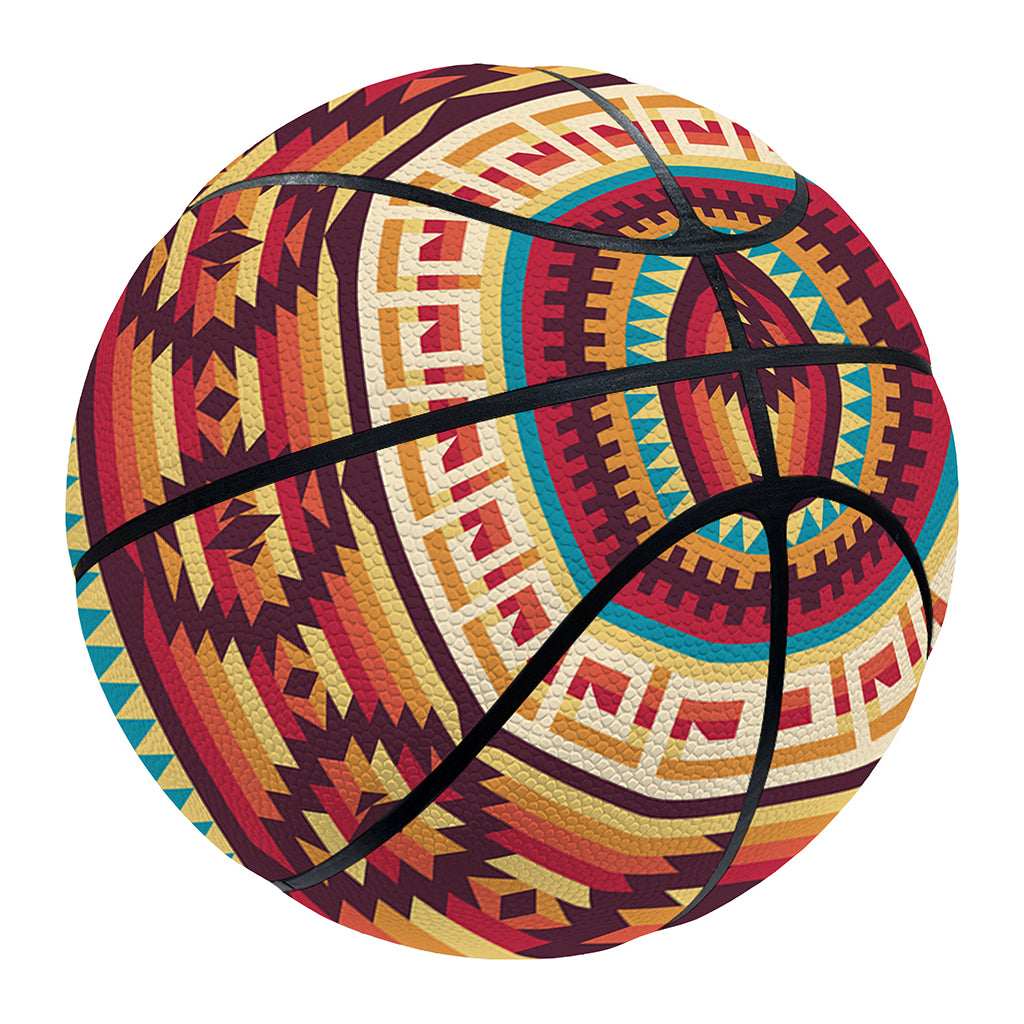 Native Inspired Pattern Print Basketball