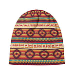 Native Inspired Pattern Print Beanie