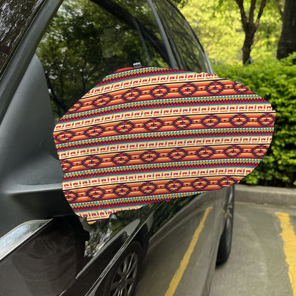 Native Inspired Pattern Print Car Side Mirror Covers