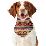Native Inspired Pattern Print Dog Bandana
