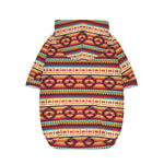 Native Inspired Pattern Print Dog Zip Up Hoodie