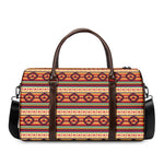 Native Inspired Pattern Print Duffle Bag