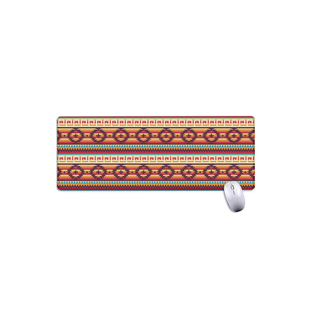 Native Inspired Pattern Print Extended Mouse Pad