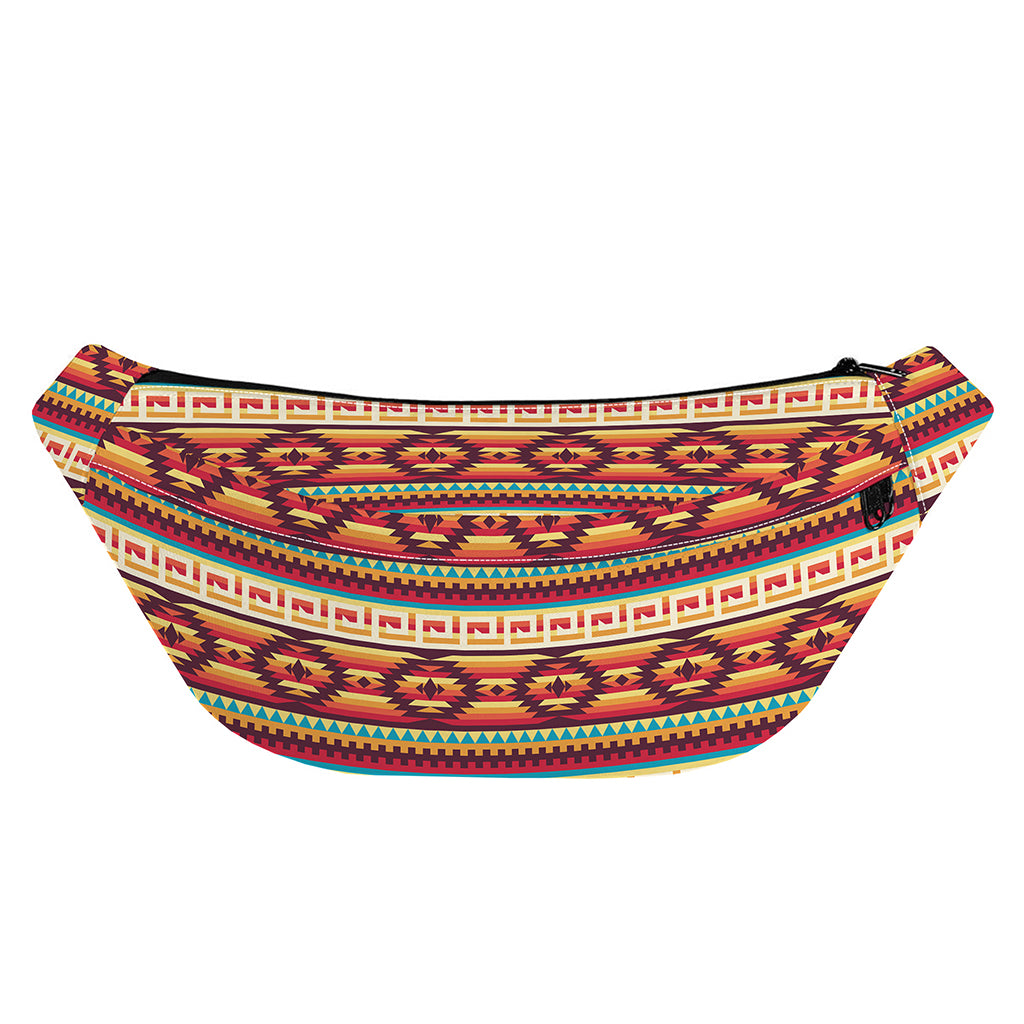 Native Inspired Pattern Print Fanny Pack