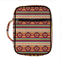 Native Inspired Pattern Print Front Pocket Bible Bag