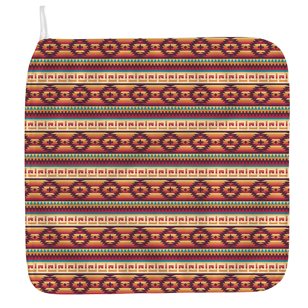 Native Inspired Pattern Print Hand Towel
