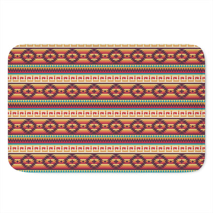 Native Inspired Pattern Print Indoor Door Mat
