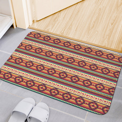 Native Inspired Pattern Print Indoor Door Mat