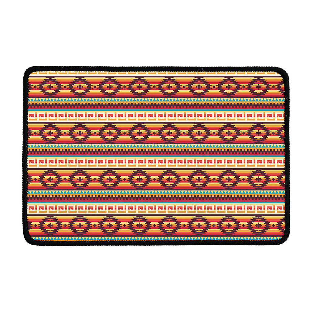 Native Inspired Pattern Print Kitchen Mat