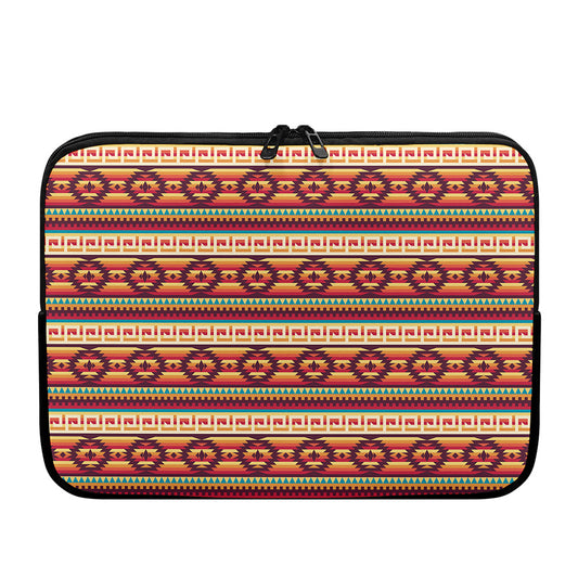 Native Inspired Pattern Print Laptop Sleeve