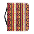 Native Inspired Pattern Print Leather Bible Cover