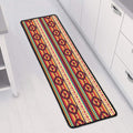 Native Inspired Pattern Print Long Kitchen Mat