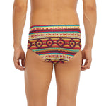 Native Inspired Pattern Print Men's Briefs