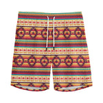 Native Inspired Pattern Print Men's Sports Shorts