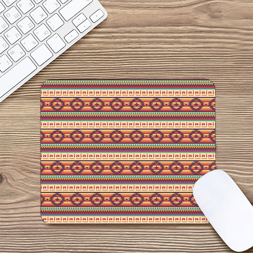 Native Inspired Pattern Print Mouse Pad