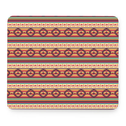 Native Inspired Pattern Print Mouse Pad