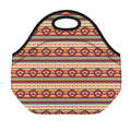 Native Inspired Pattern Print Neoprene Lunch Bag