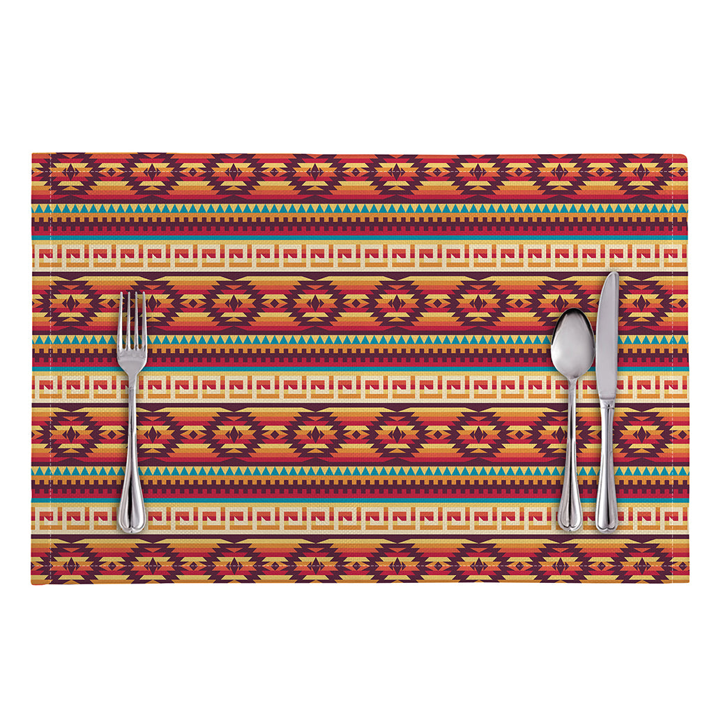 Native Inspired Pattern Print Placemat