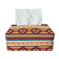 Native Inspired Pattern Print Rectangle Tissue Box Cover