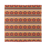 Native Inspired Pattern Print Silk Bandana